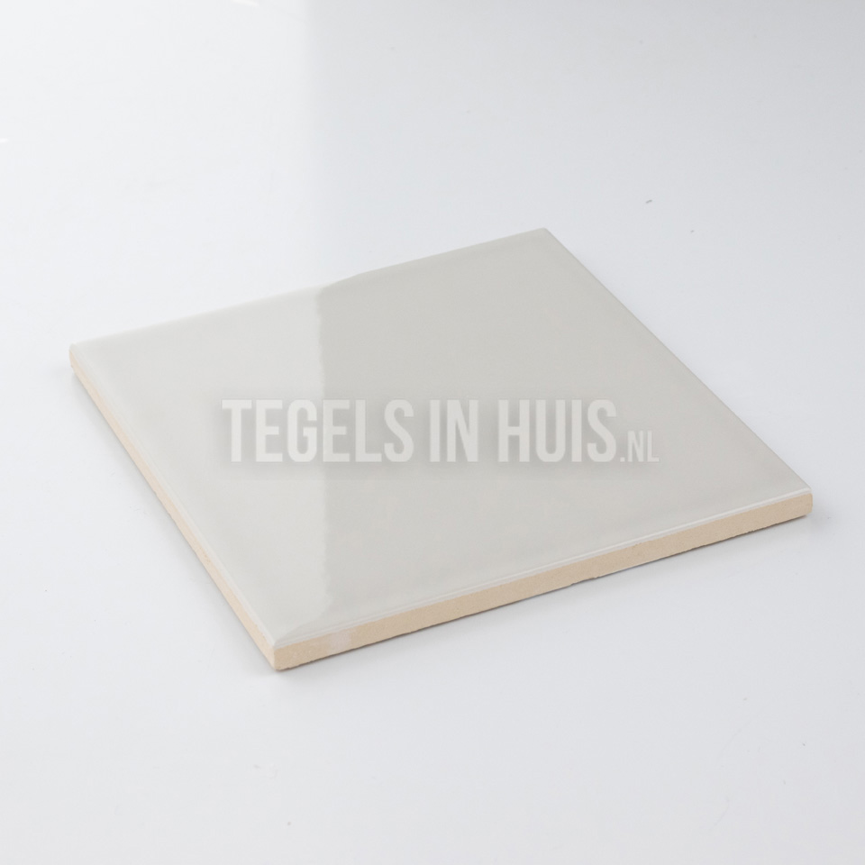 wandtegel evolution glans claro grijs 15x15 cm