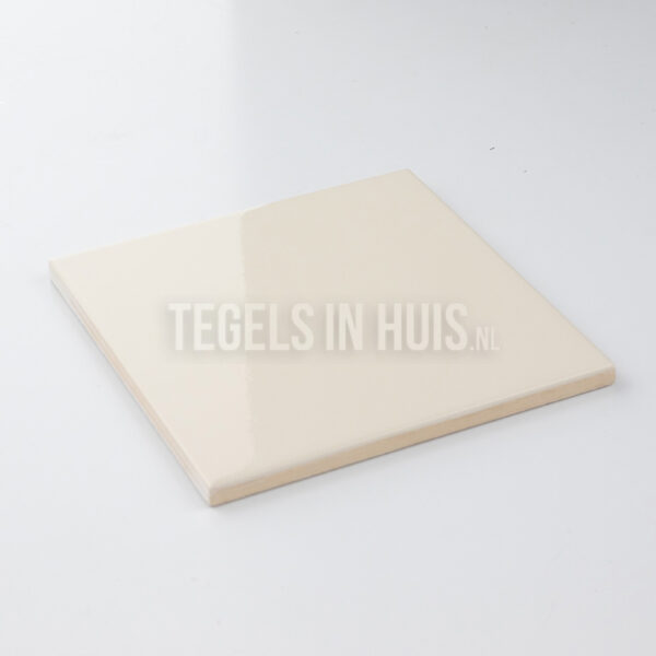 wandtegel evolution glans cream creme 15x15 cm