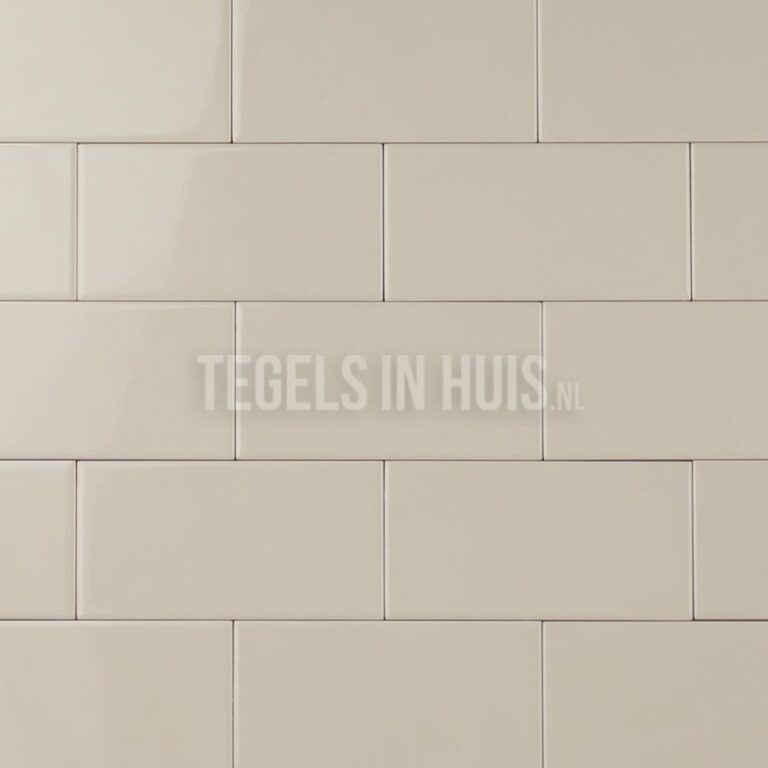 wandtegel evolution glans greige grijs beige 7,5x15 cm