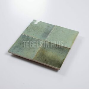 wandtegel hanoi celadon groen 10x10