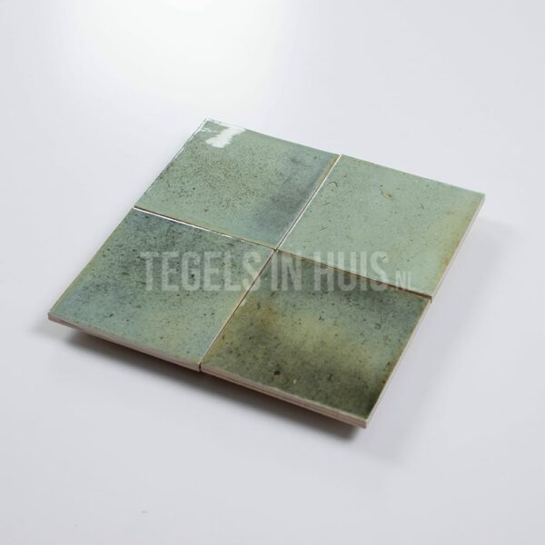 wandtegel hanoi celadon groen 10x10