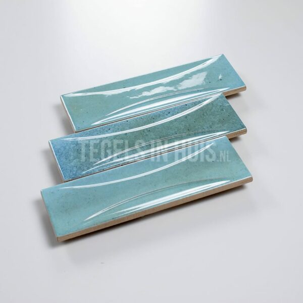 wandtegel hanoi licht blauw decor 6.5x20