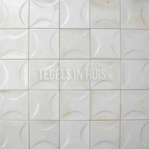 wandtegel hanoi wit decor 10x10