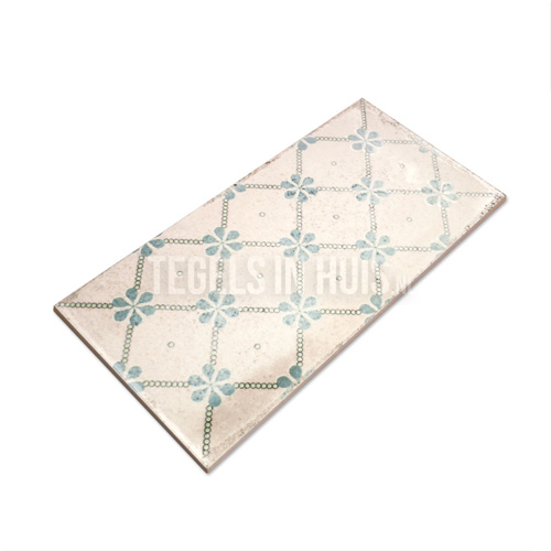 wandtegel life 10x20 natura decor mix blauw glans