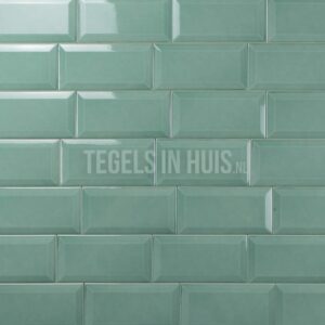 wandtegel metro tegels jade groen glans 7.5x15