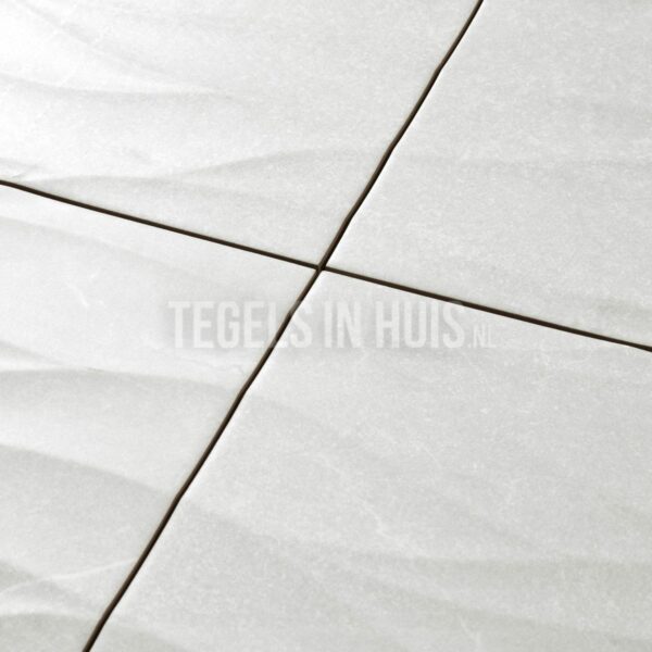 wandtegel pietra bo decor wit mat 25x50