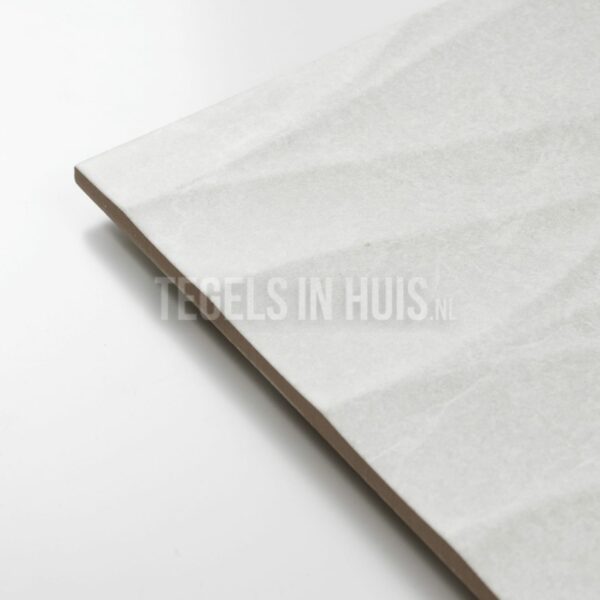wandtegel pietra bo decor wit mat 25x50
