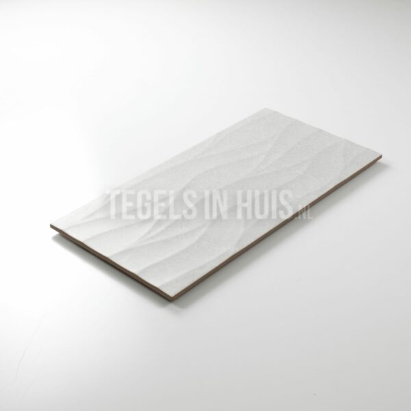 wandtegel pietra bo decor wit mat 25x50