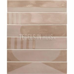 Wandtegel Wadi decor beige 6×30