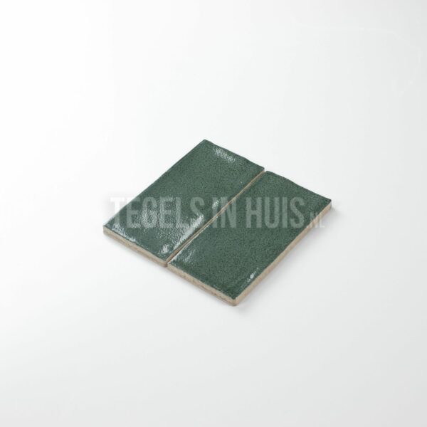 wandtegel handvorm altea donker groen 7.5x15