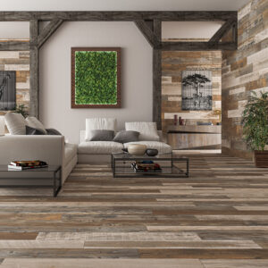 houtlook tegel firewood warm mix 20x120 gerectificeerd