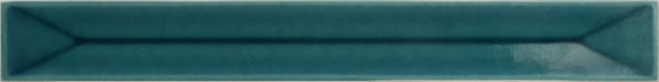 wandtegel langwerpig vitral petrol blauw groen craquelé decor axis 5x40