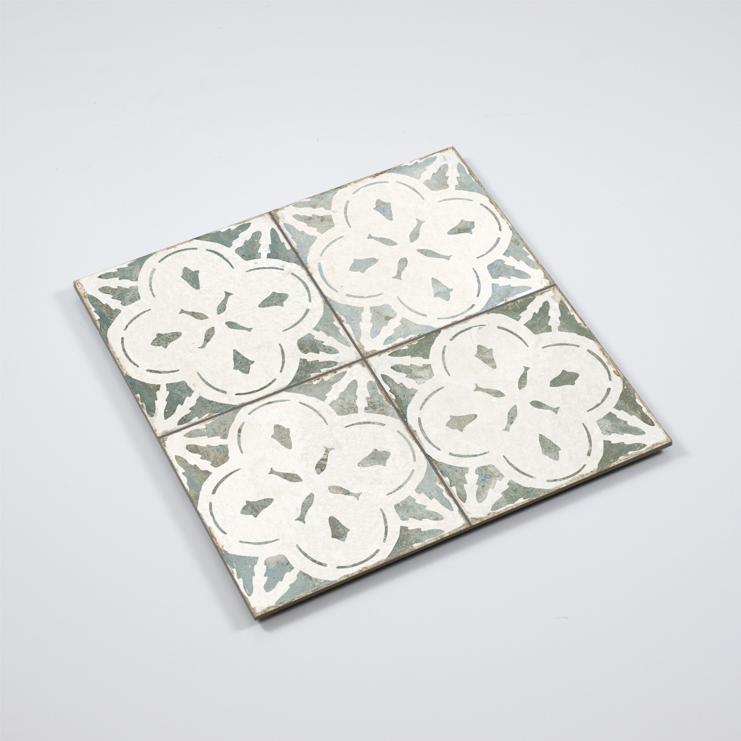 vloertegel fs aurora sage groen 45x45cm 4 in 1