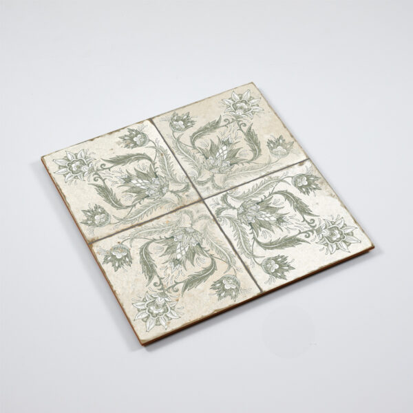 vloertegel fs ivy sage groen 45x45cm 4 in 1