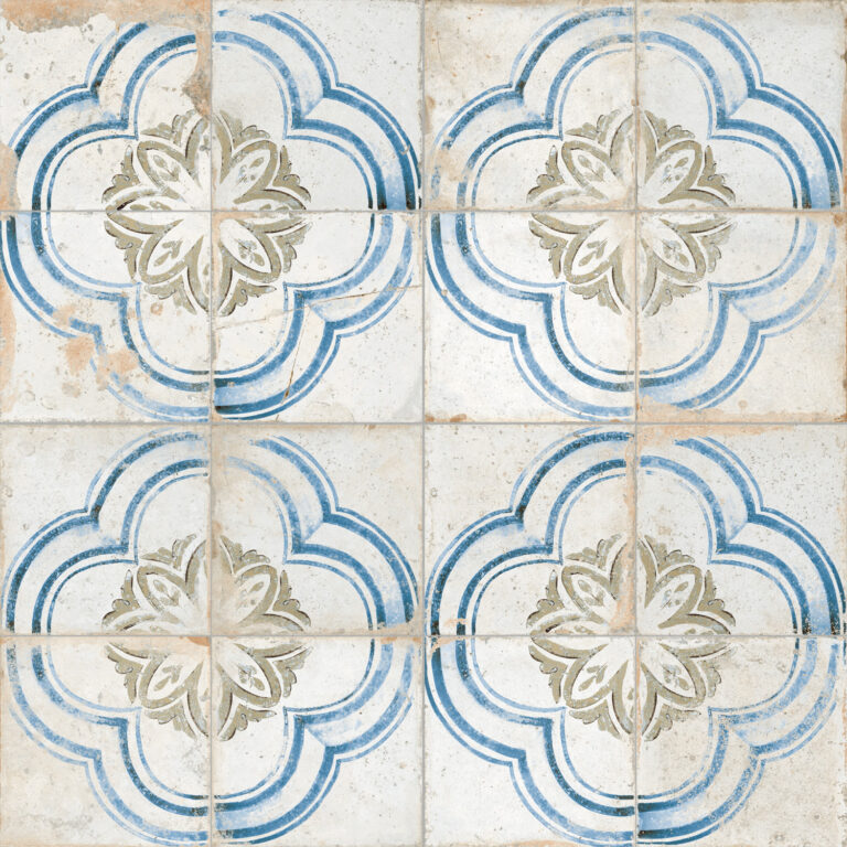 vloertegel fs roots 1 decor 45x45cm 4 in 1