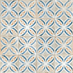 Vloertegel / wandtegel FS Roots 3 decor 45x45cm 4 in 1