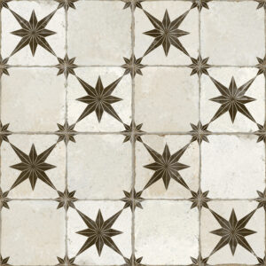 Vloertegel FS Star O Oxide rood bruin 45x45cm 4 in 1