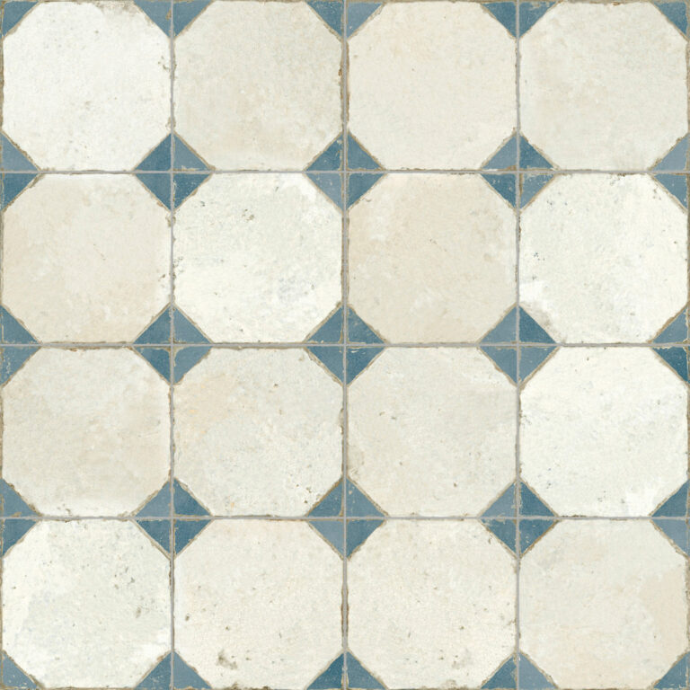 vloertegel fs yard b bleu blauw 45x45cm 4 in 1