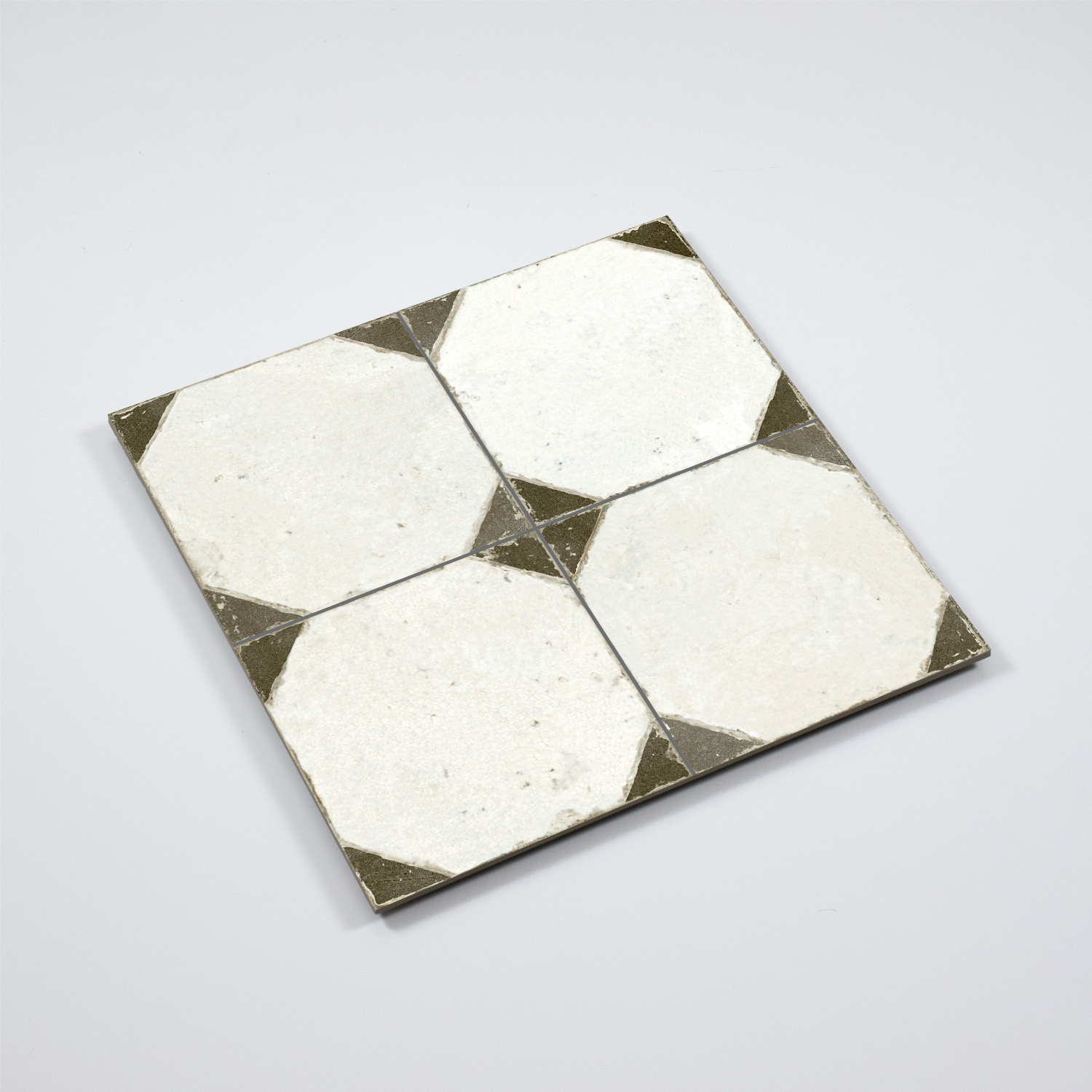 vloertegel fs yard n zwart 45x45cm 4 in 1