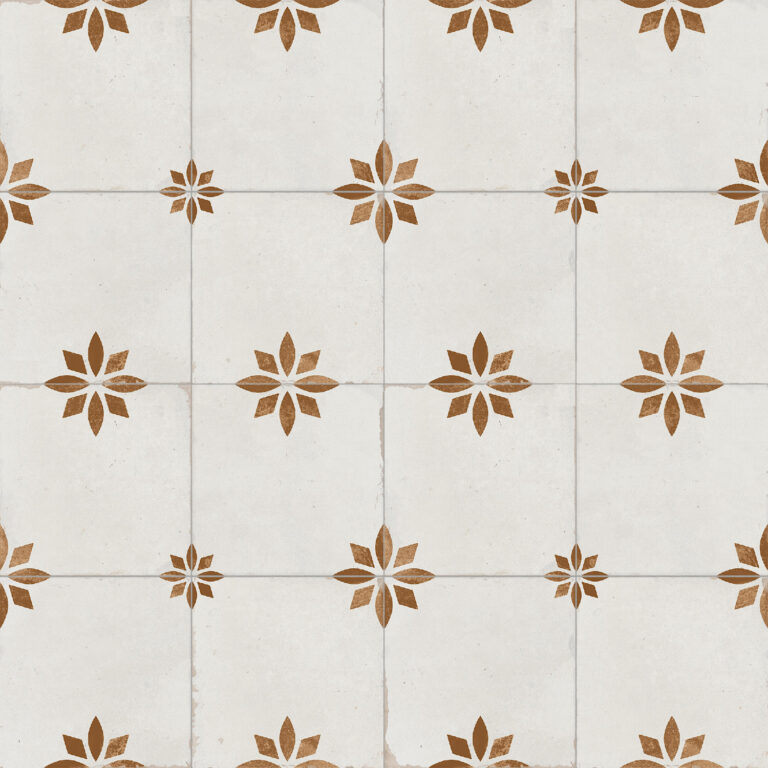vloertegel savannah rood oxide 45x45 cm ( 4 in 1 tegel ) vintage