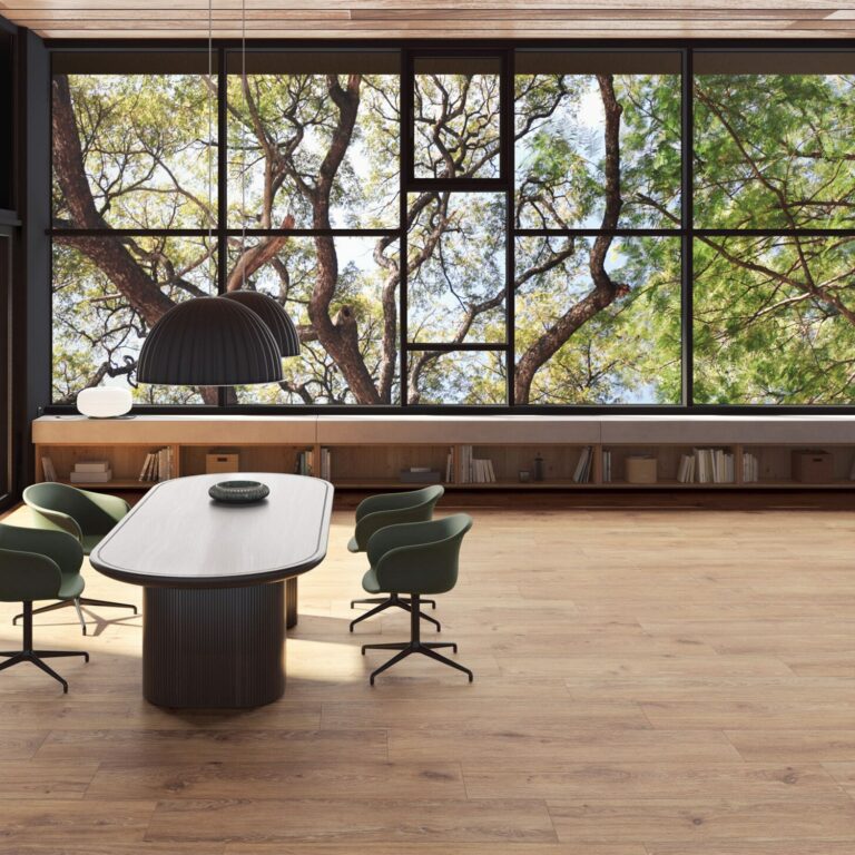 houtlook tegel verbier cherry bruin 24x151gerectificeerd r11