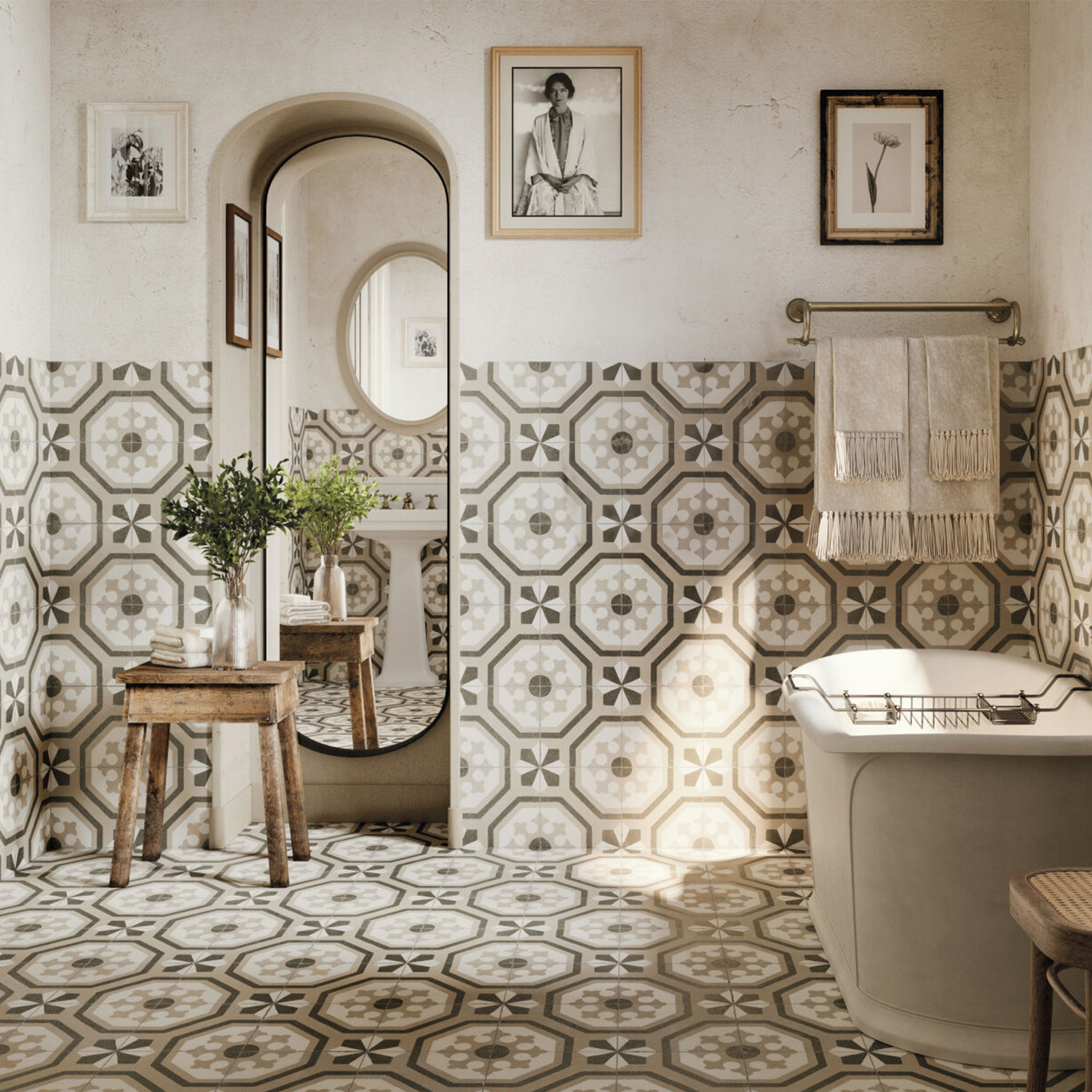 vloertegel paname opera 45x45 4 in 1