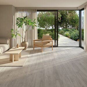 houtlook tegel verbier ash grijs 19,5x121 gerectificeerd r11