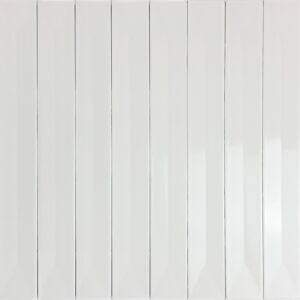 wandtegel langwerpig vitral wit decor axis 5x40