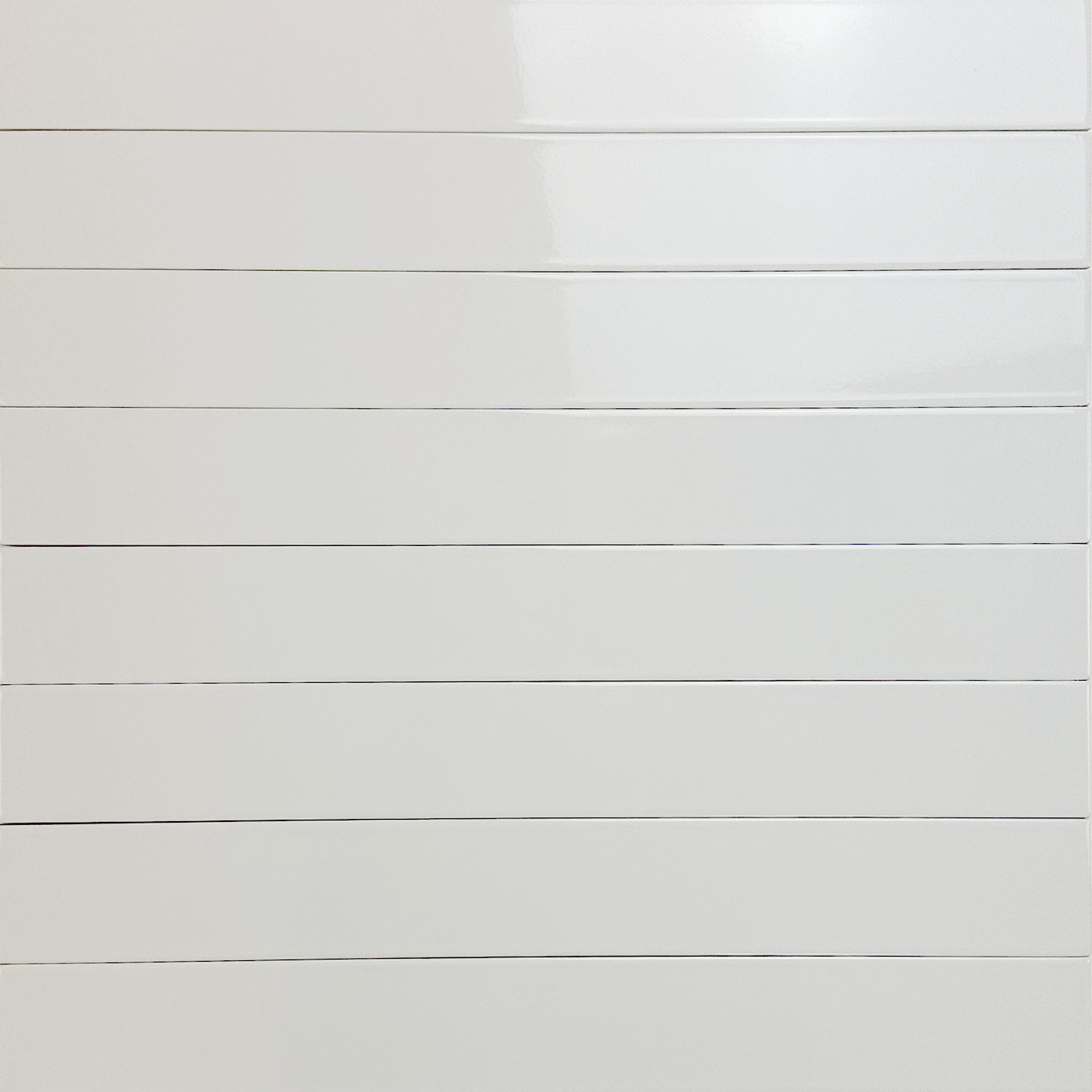 wandtegel langwerpig vitral wit 5x40