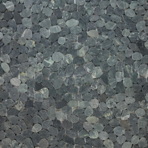 mozaiek hawaii kiezel donker grijs 30x30