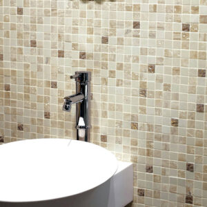 mozaiek travertin botticino mat beige 31.6x31.6