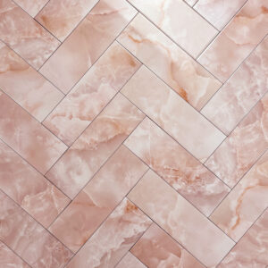wandtegel onix marmer roze 10x30