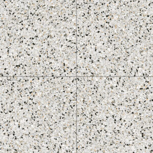 vloertegel / wandtegel nadinne terrazzo naturel grijs 60x60 gerectificeerd