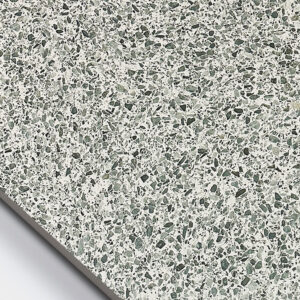 vloertegel / wandtegel nadinne terrazzo verde grijs 60x60 gerectificeerd