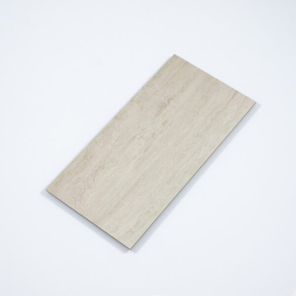 vloertegel / wandtegel travertin creme 60x120 gerectificeerd r10 b