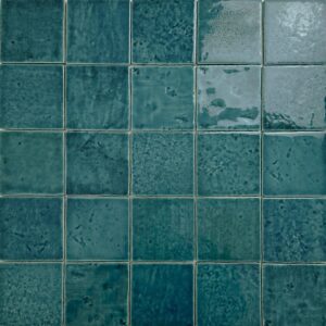 wandtegel menorca donker blauw vintage craquele 10x10