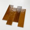wandtegel menorca roest bruin glans vintage craquele 6.5x32.8