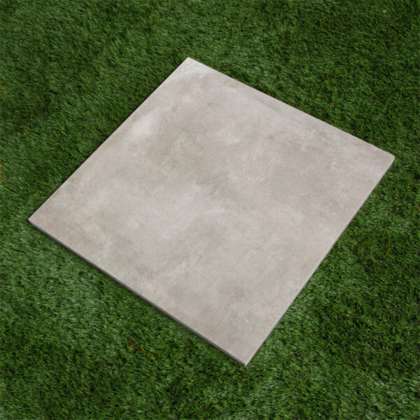 keramische terras / tuin tegel altibes parel grijs 90x90x2 gerectificeerd