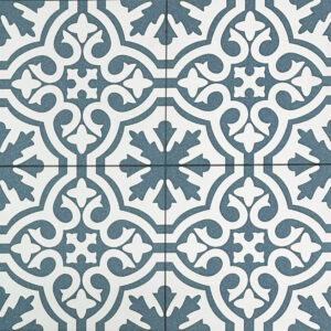 vloertegel / wandtegel lys blauw vintage 45x45 4 in 1