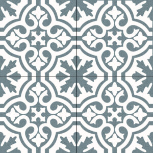 vloertegel / wandtegel lys blauw vintage 45x45 4 in 1