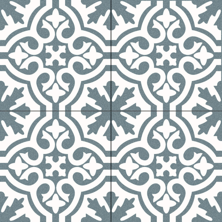 vloertegel / wandtegel lys blauw vintage 45x45 4 in 1