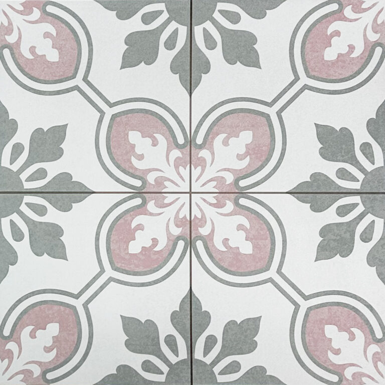 vloertegel / wandtegel lys wit vintage 45x45 4 in 1