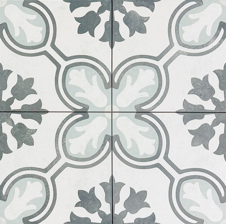 vloertegel / wandtegel swansea orchid vintage 45x45 4 in 1