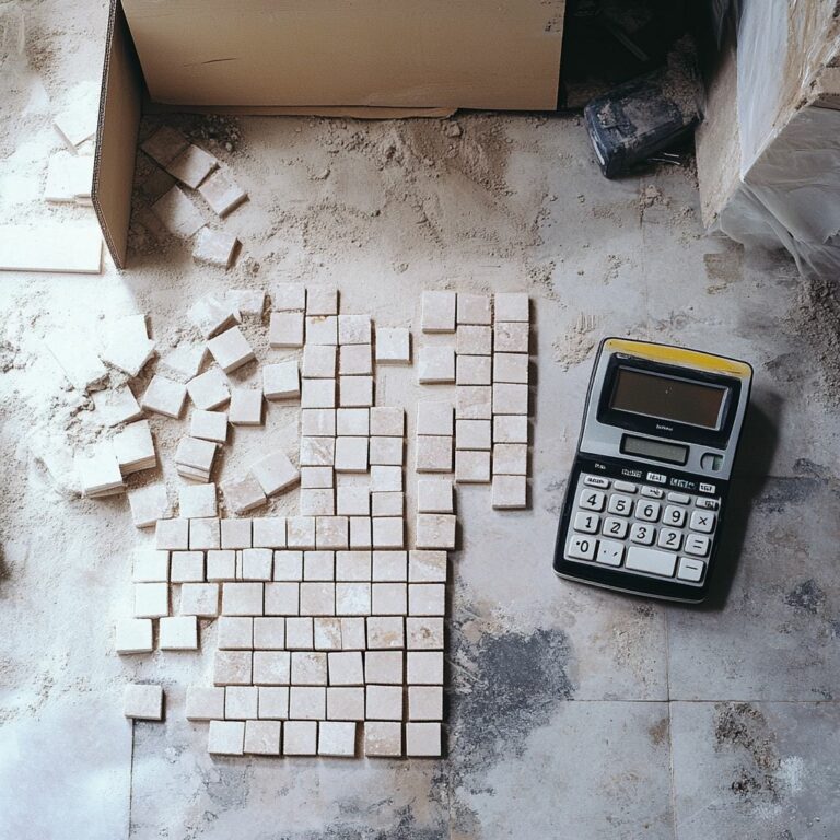 calculator voor tegels