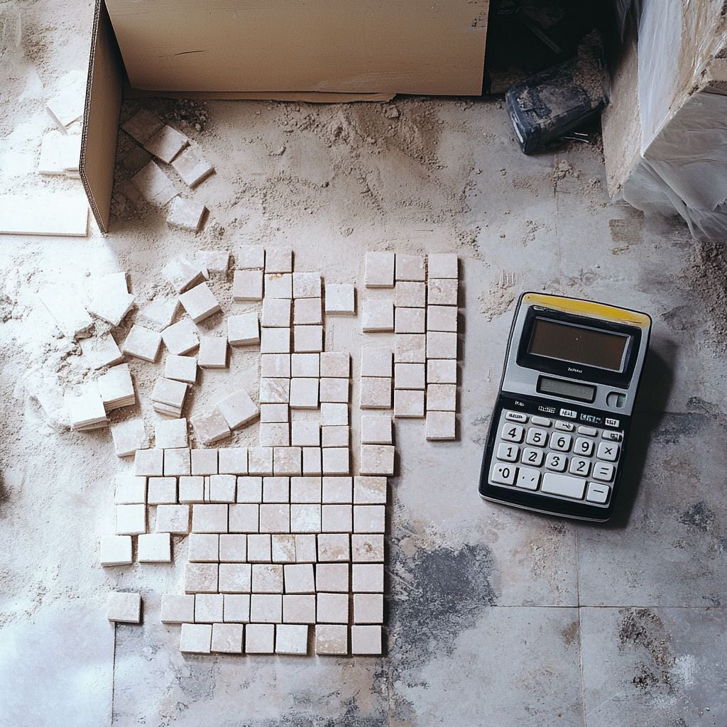 calculator voor tegels