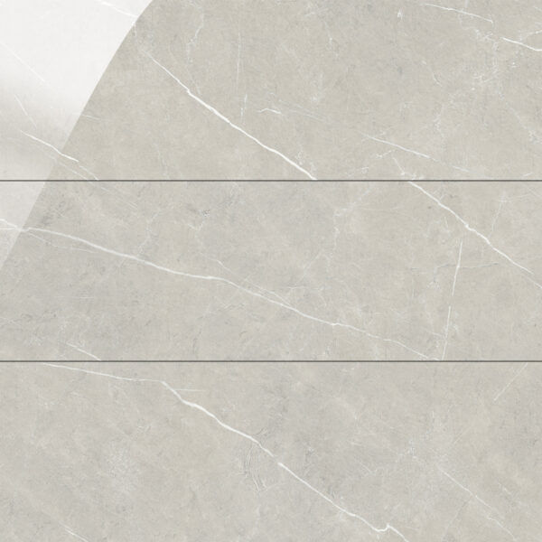 wandtegel eternity parel grijs glans 33.3x100 gerectificeerd