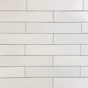 Wandtegel Menorca roest bruin glans vintage craquele 6.5×32.8