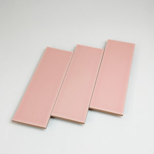 wandtegel nara licht roze mat 8x25