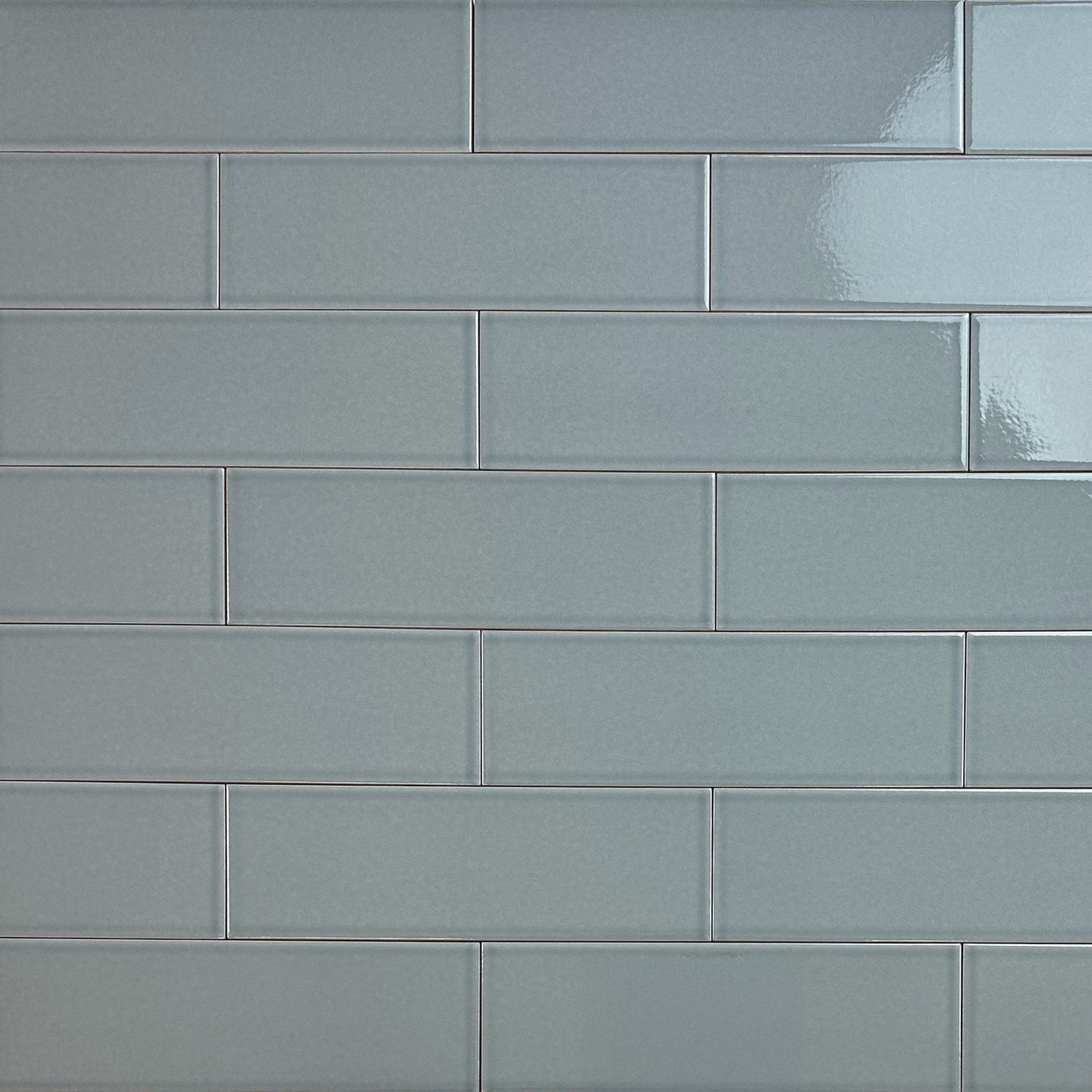 wandtegel solo blauw boreal glans 8x25