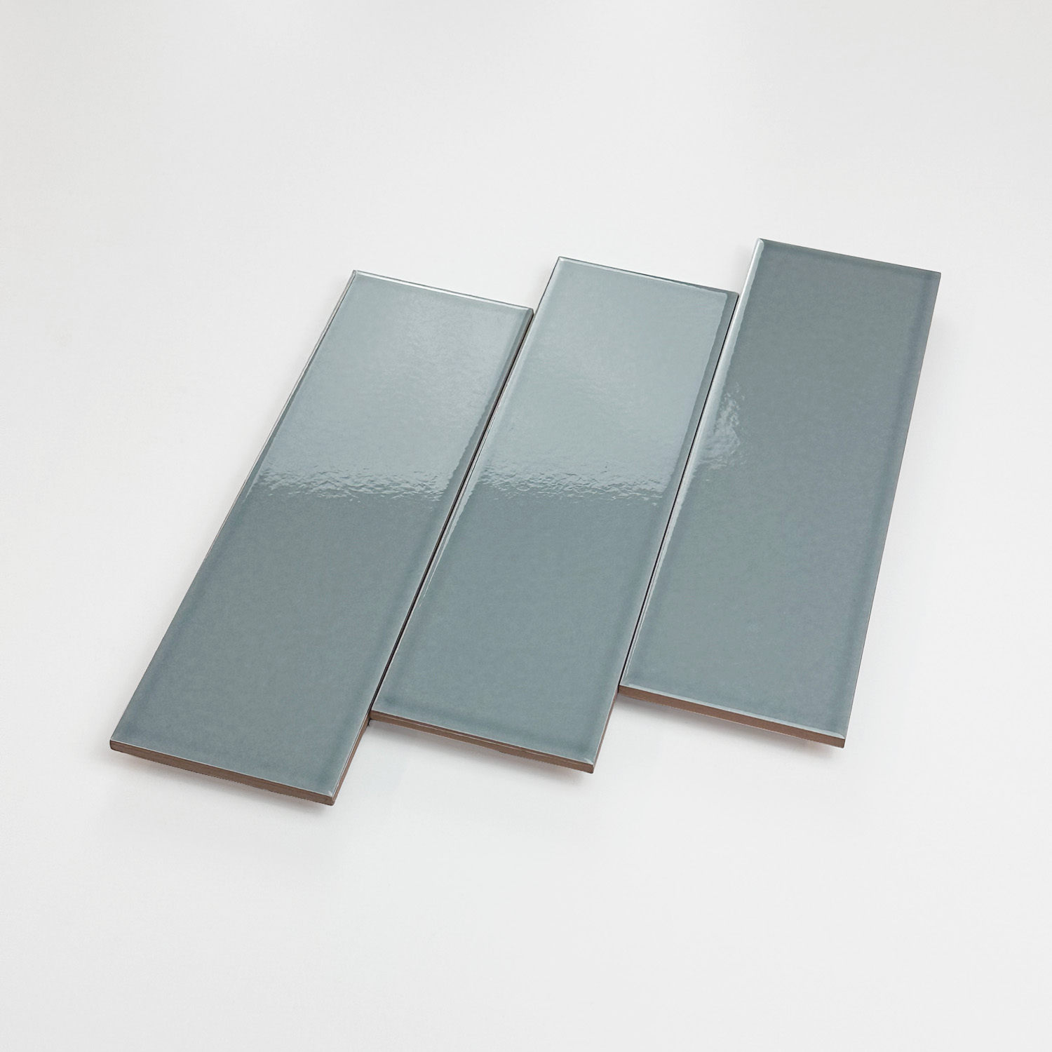 wandtegel solo blauw boreal glans 8x25